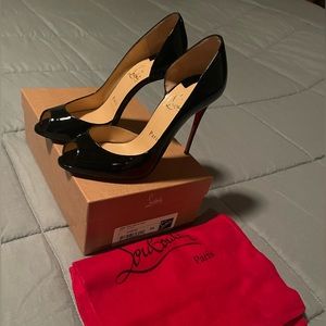 Christian Louboutin Demi You 100 Patent size 8 color black